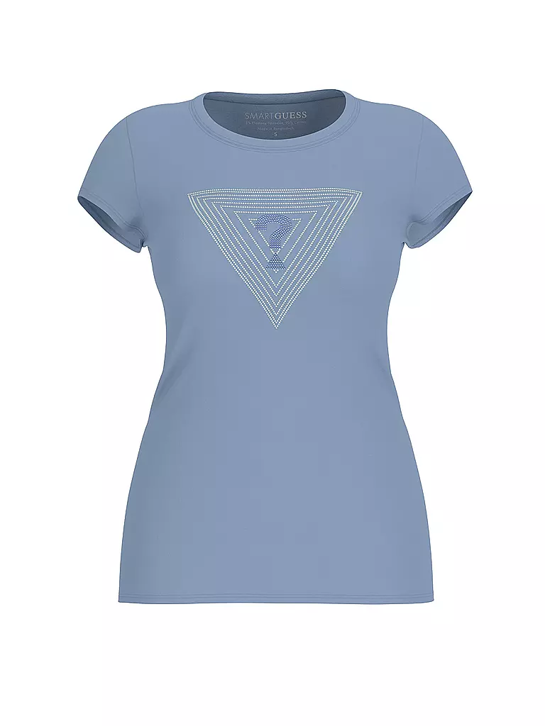 GUESS T-Shirt hellblau