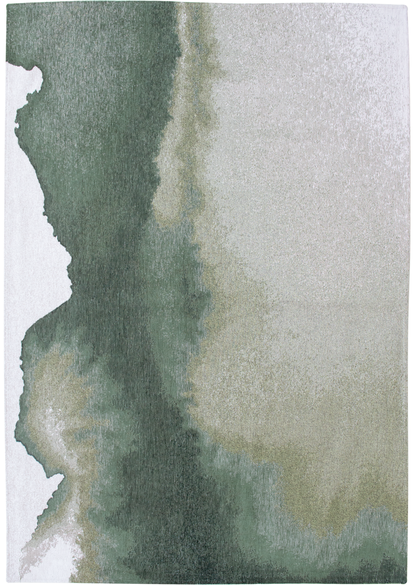Ecorugs vloerkleed Lagoon groen 240x340 cm
