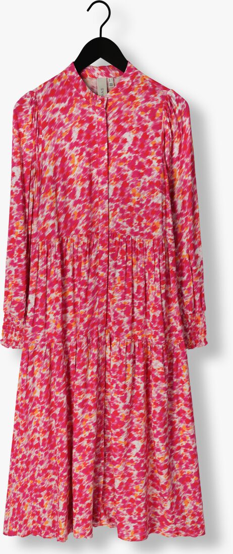 Y.A.S. roze y.a.s. midi jurk yasalira ls long shirt dress s.
