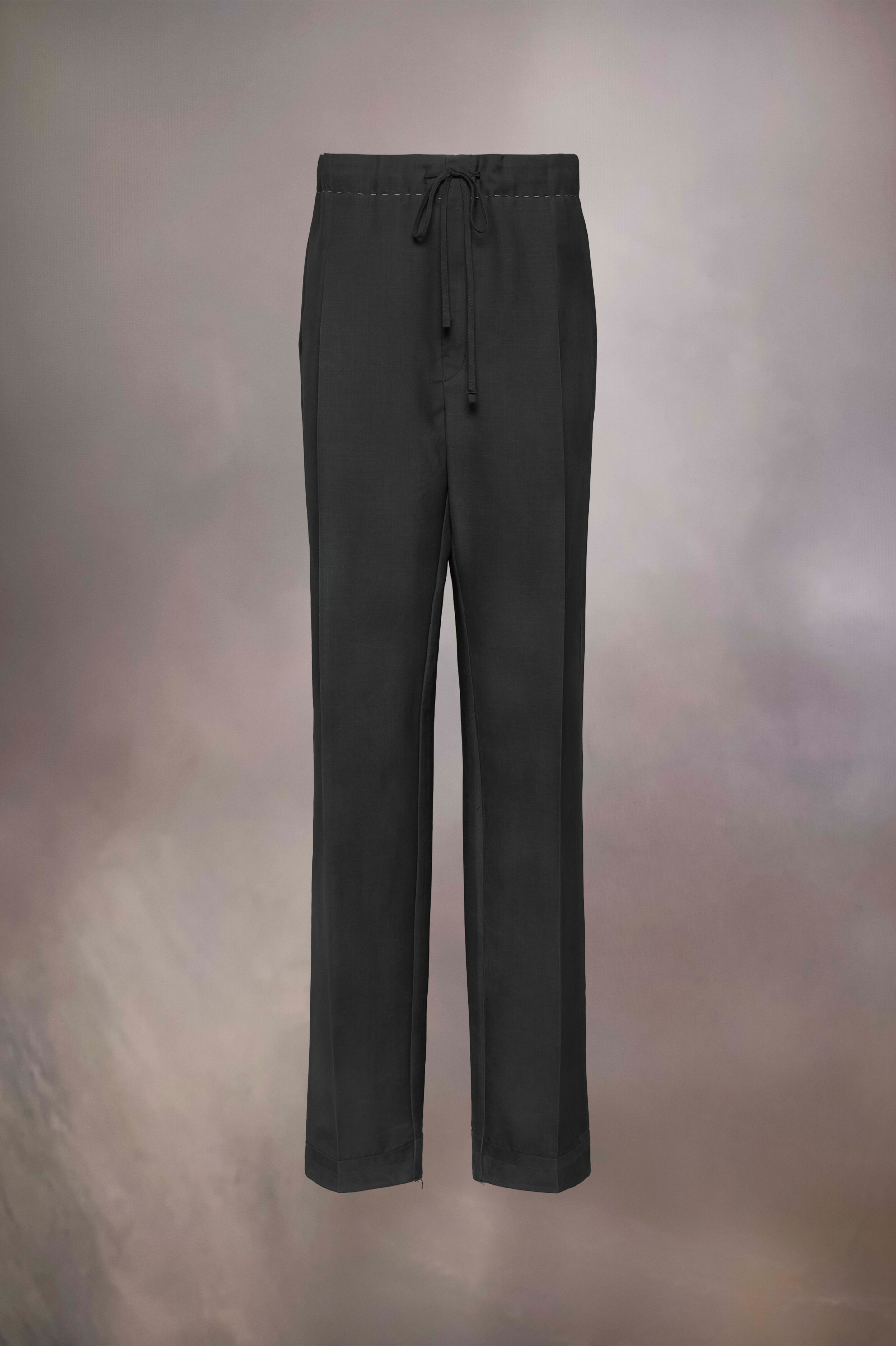 Pantalon en laine mohair Avion sombre