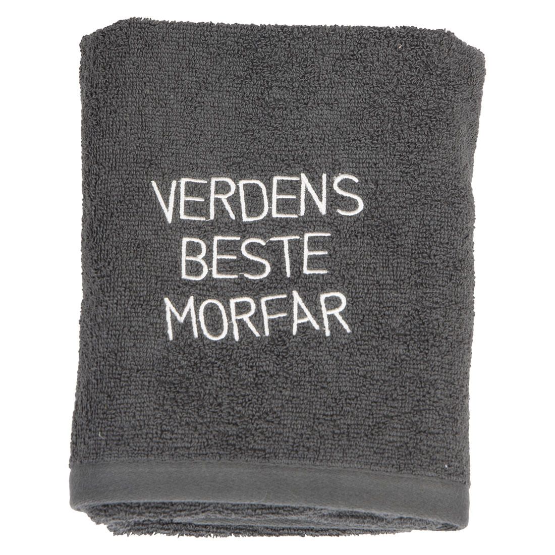 Håndkle med tekst