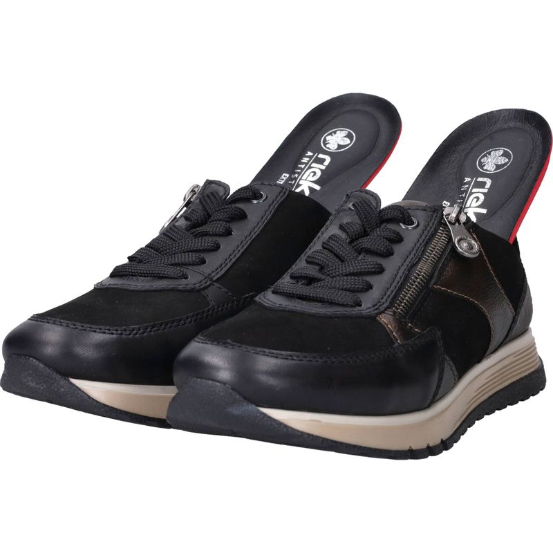 Rieker Sneakers Zwart Dames