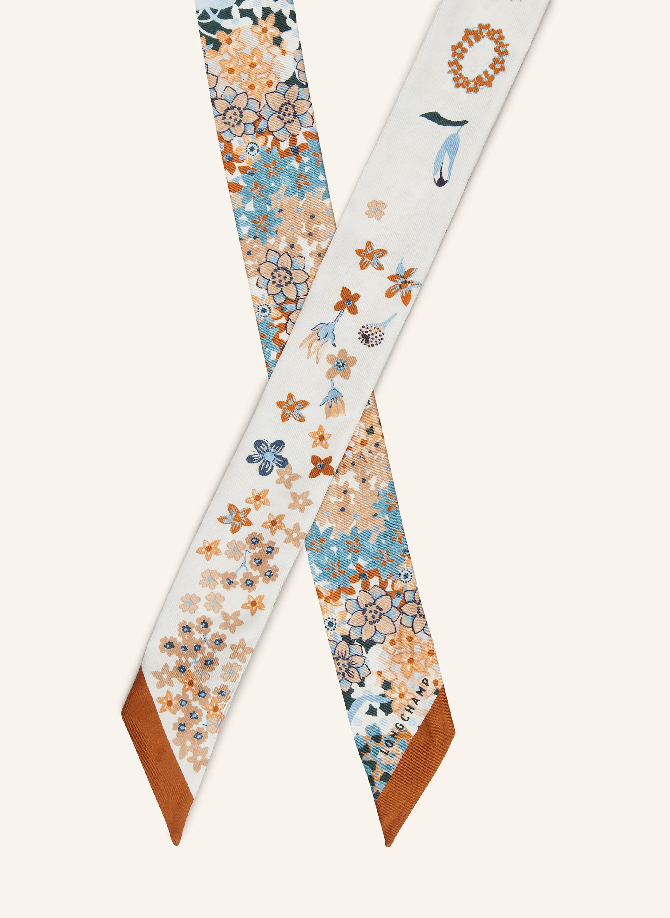 LONGCHAMP Seidentuch COLLIER DE FLEURS