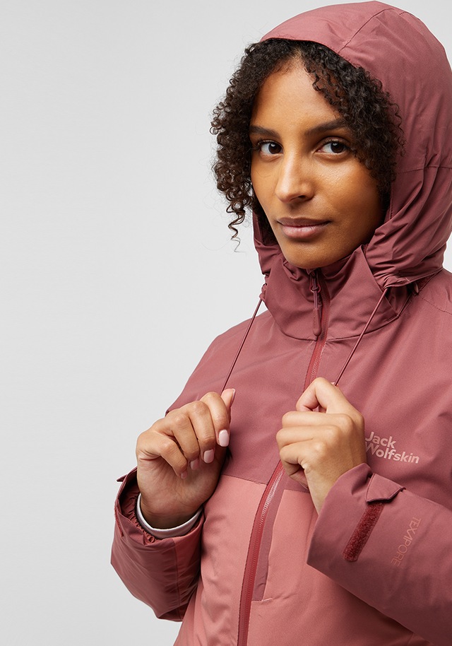 Jack Wolfskin 3-in-1-Funktionsjacke »HUNBERG 3IN1 JKT W« mit Kapuze