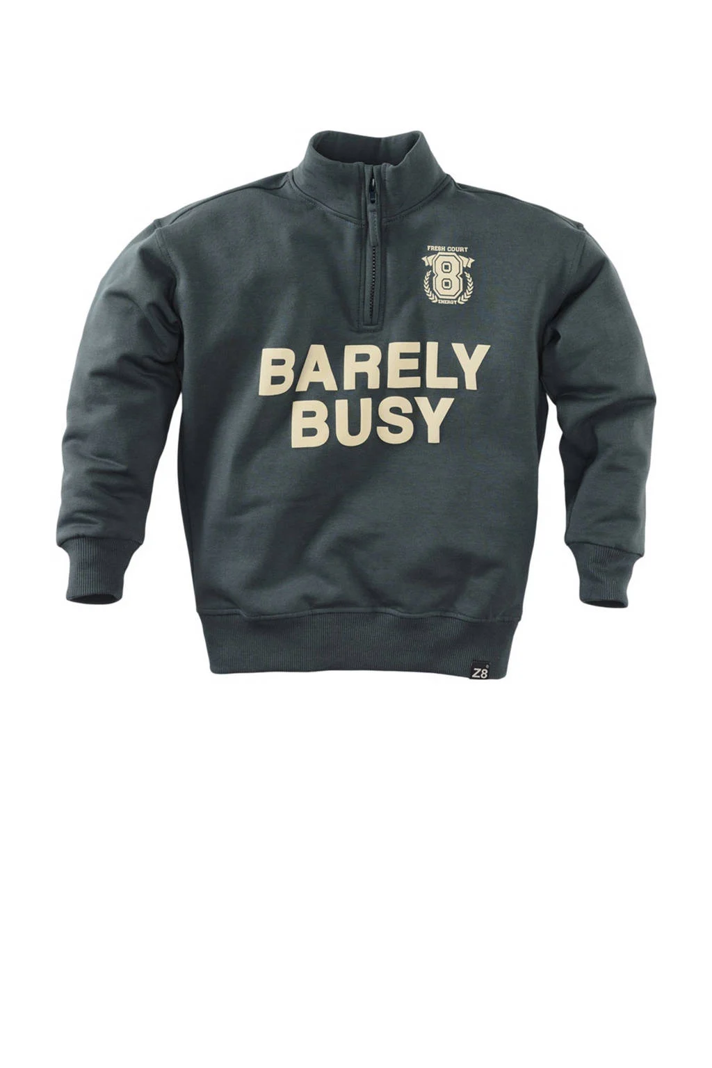 Z8 kids sweater Rufus grijsgroen