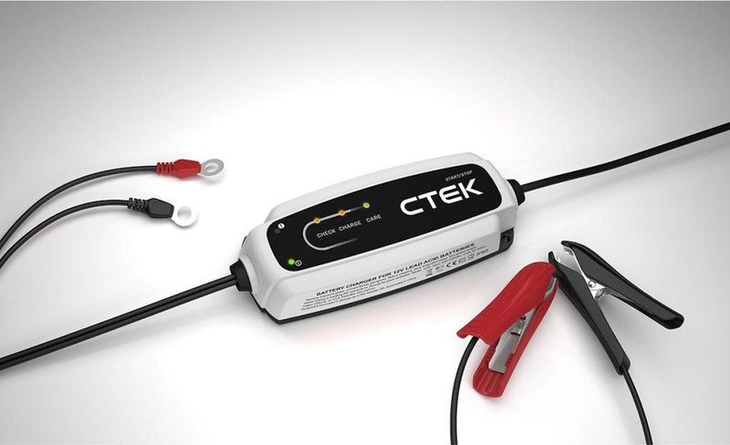 Ctek - Ct5 Start Stop Oplader - Acculader - Zwart - Hoogwaardige Technologie