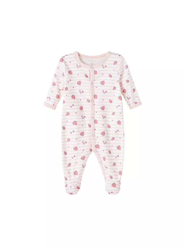 NAME IT Baby Schlafoverall 2-er Pkg. pink