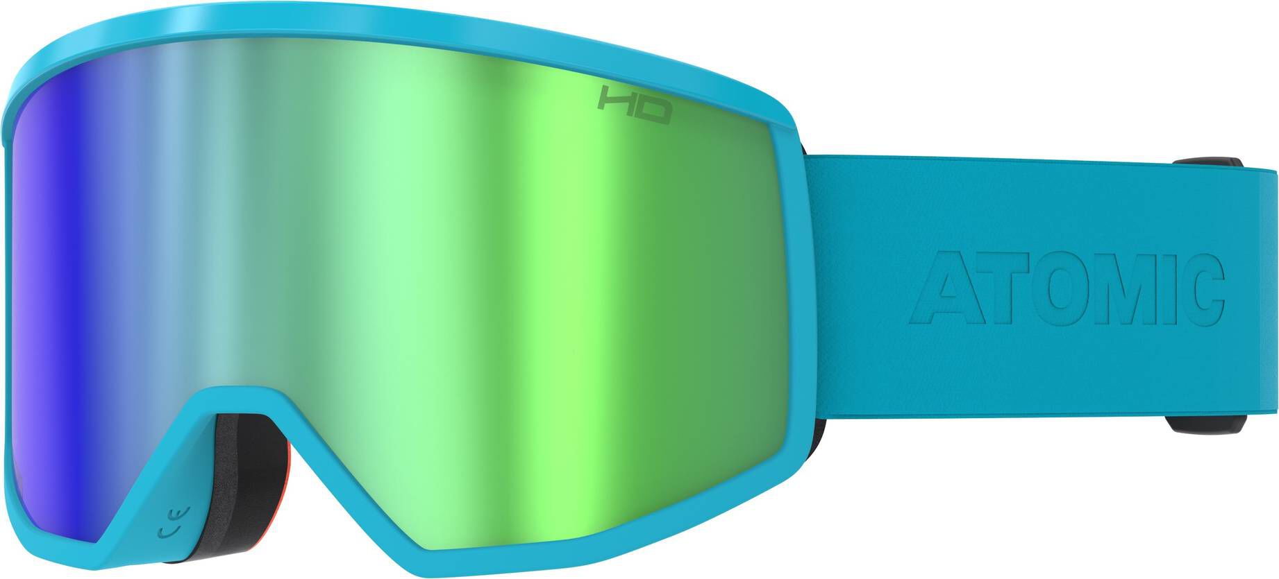 Atomic| Herren Skibrille FOUR HD TEAL BLUE
