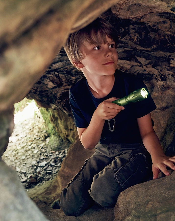 Taschenlampe TEKids in grün
