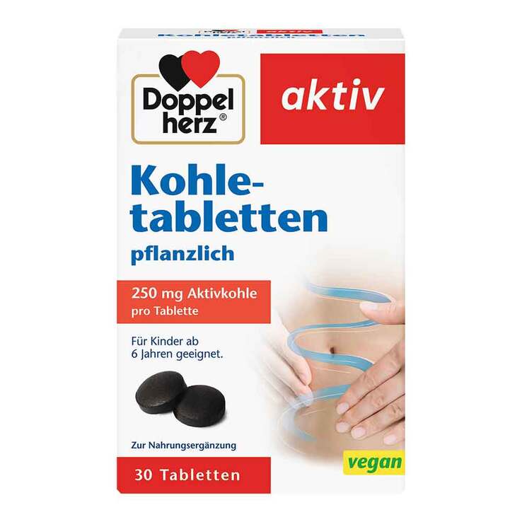 Doppelherz Kohletabletten, 30 St