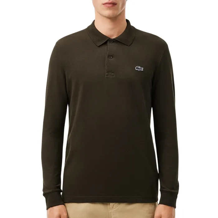 Lacoste Regular Fit Longsleeve Polo Heren