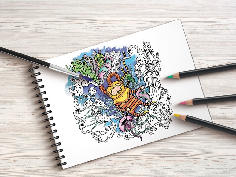 Aquarelpotlodenset