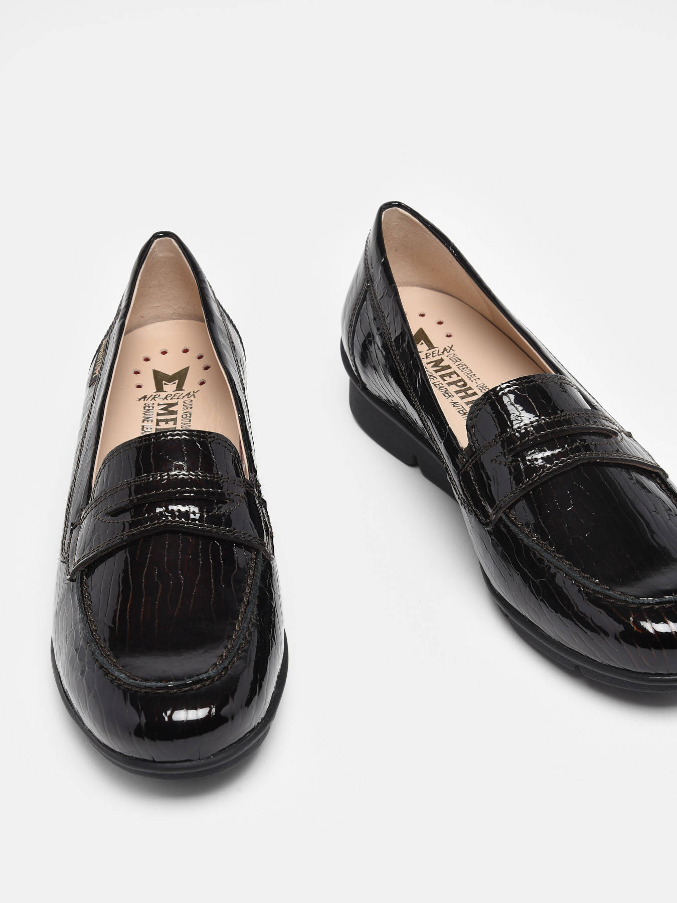 Mocassins Diva Wood en cuir MEPHISTO