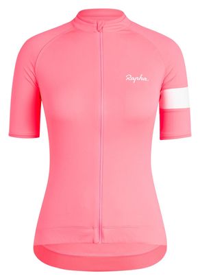 Maillot Manches Courtes Femme Rapha Core Rose