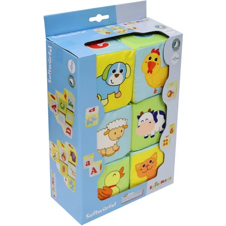 SpielMaus Baby Softwürfel 6 Stück