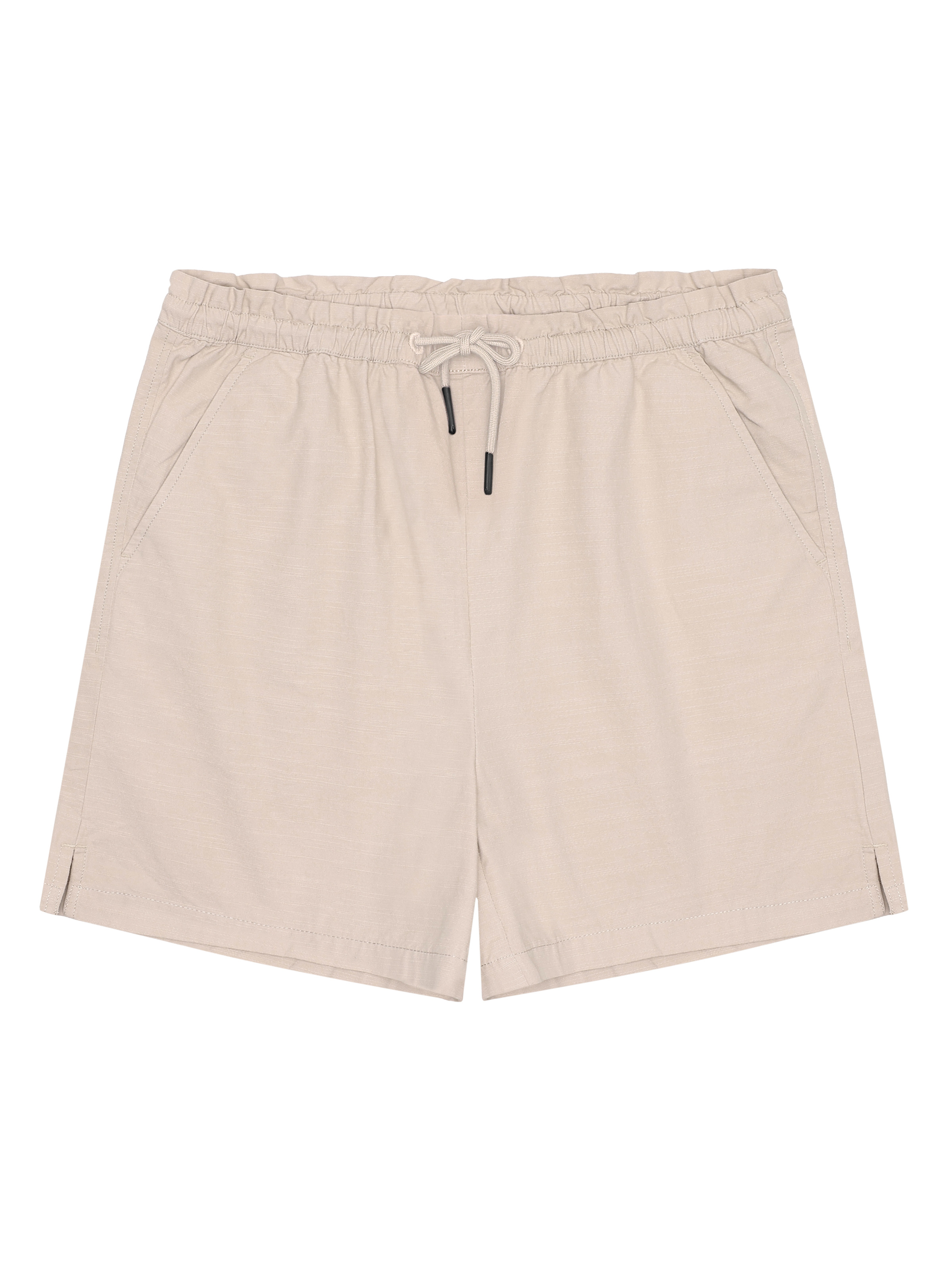 Boardwalk Slub Shorts With Elastic Waist W