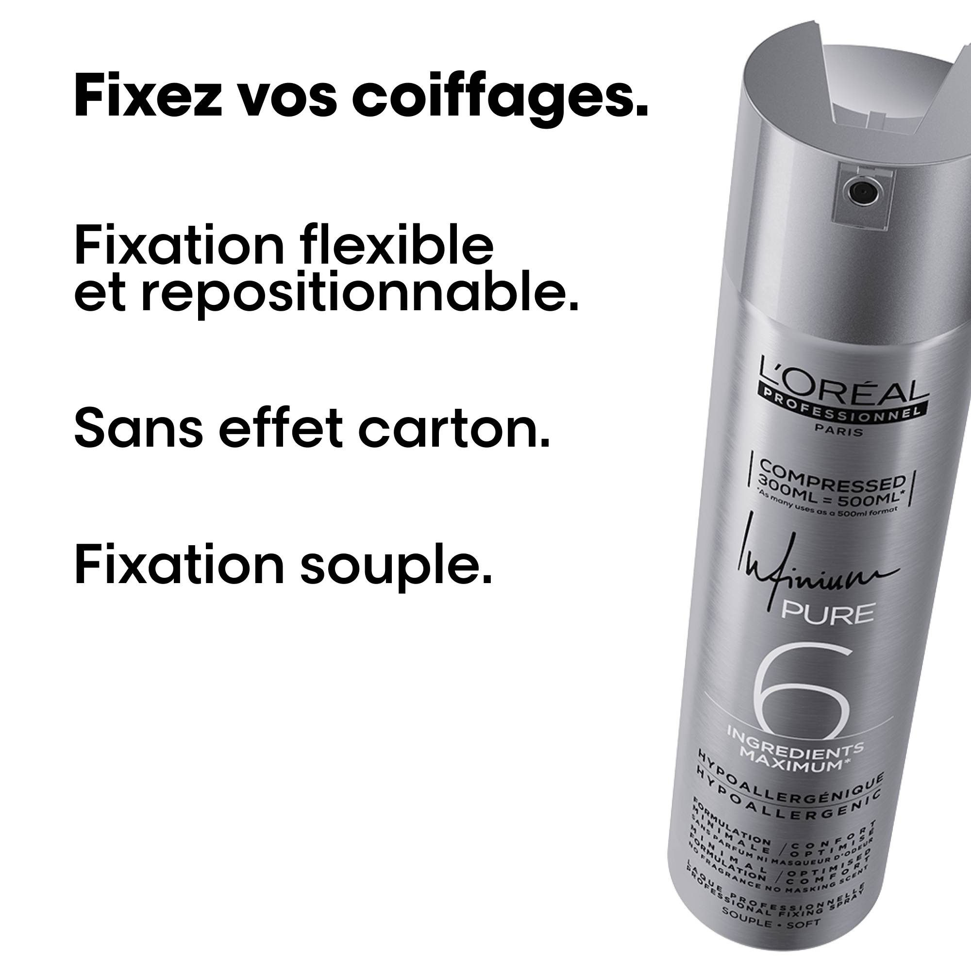 Laque Infinium Pure fixation souple / 300ml