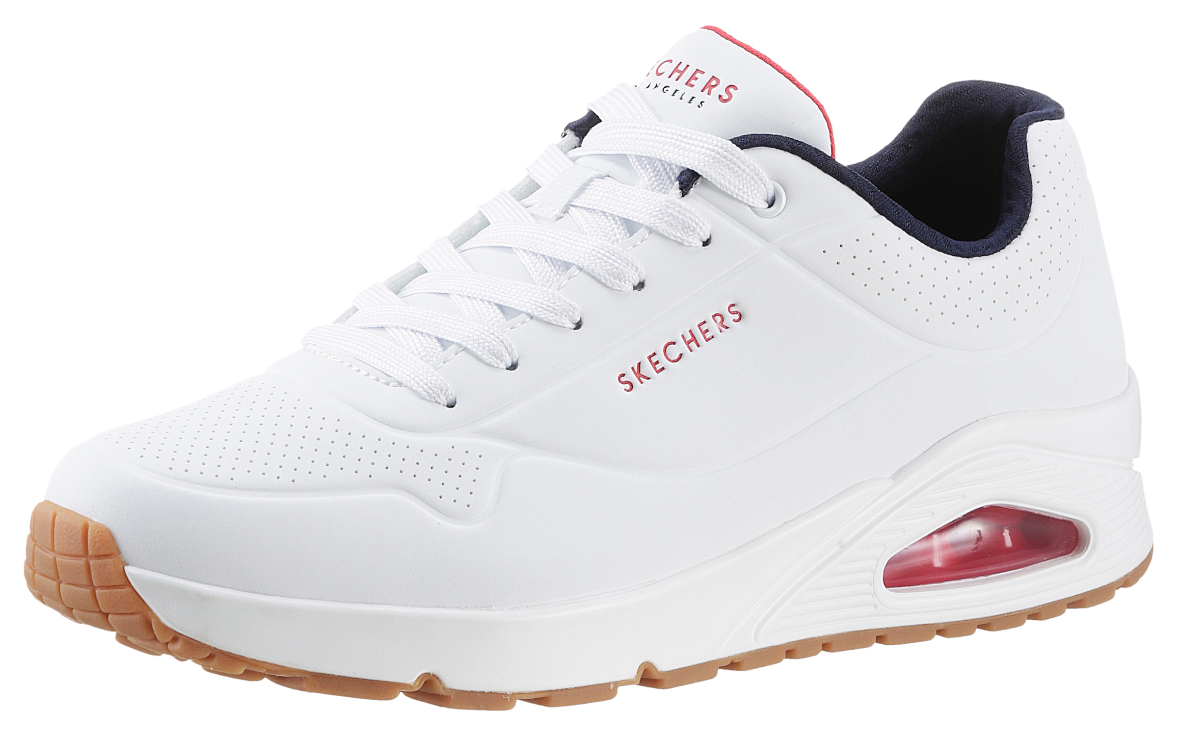 Skechers Sneaker »Uno - Stand on Air«  , Freizeitschuh, Halbschuh, Schnürschuh mit extra Dämpfung