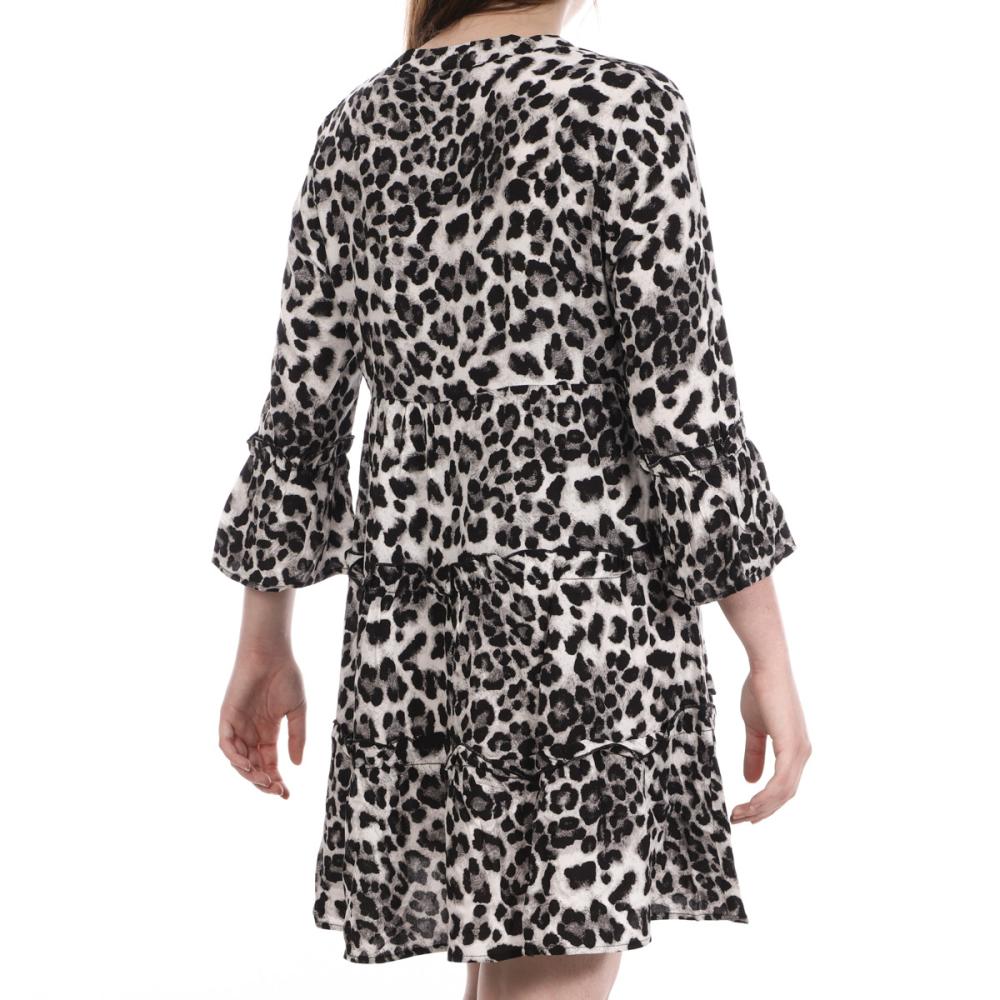 Vero Moda Robe Léopard Grise Femme Vero Moda Easy