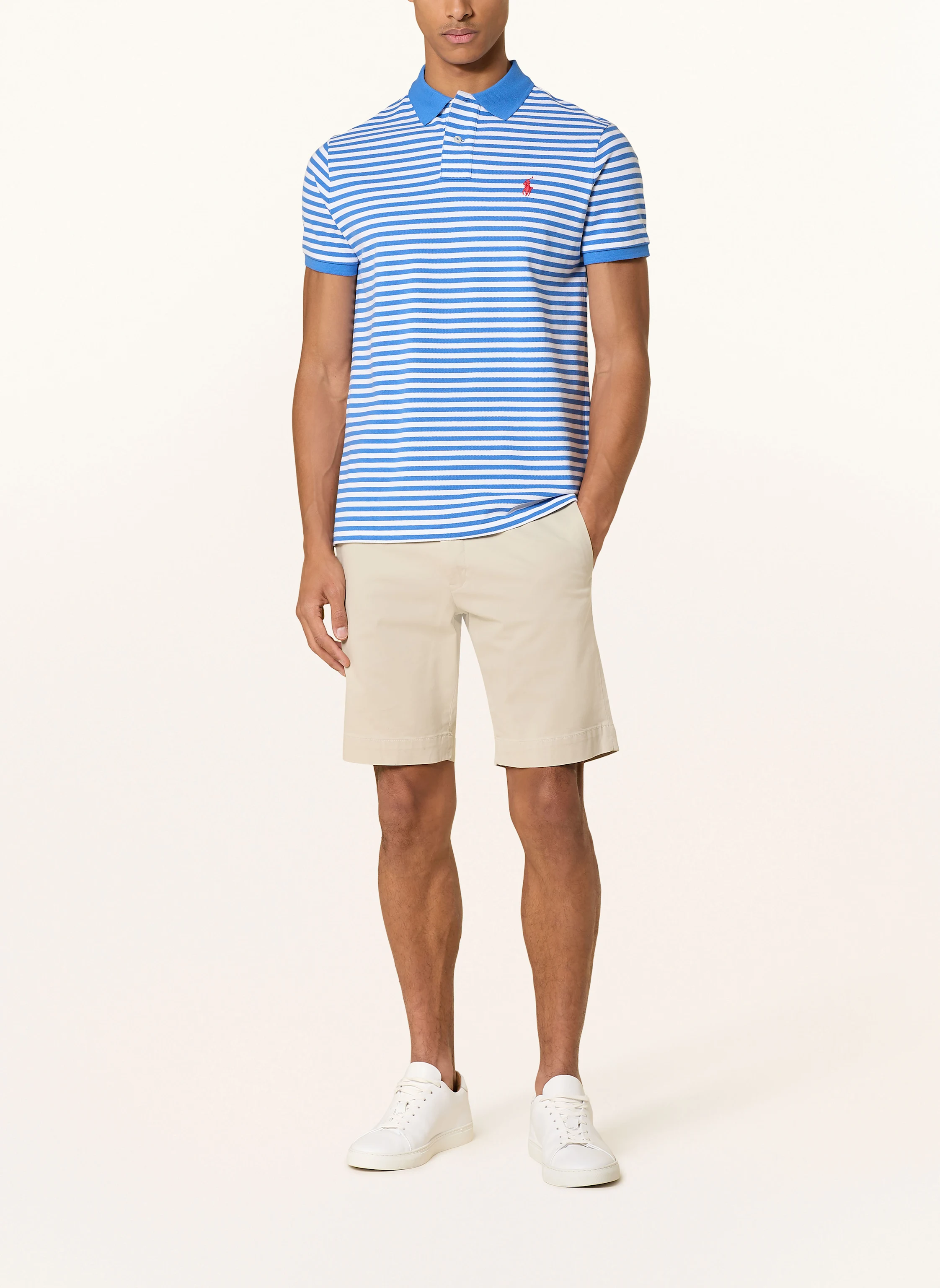 POLO RALPH LAUREN Piqué-Poloshirt Custom Slim Fit