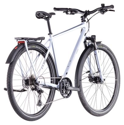 VTC Cube Kathmandu Pro Shimano Cues 10V 700 mm Argent 2025