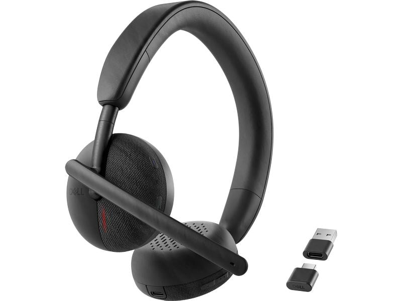 Dell Headset WL3024 Kabelloses Business Headset mit KI-basierter Rauschunterdrückung