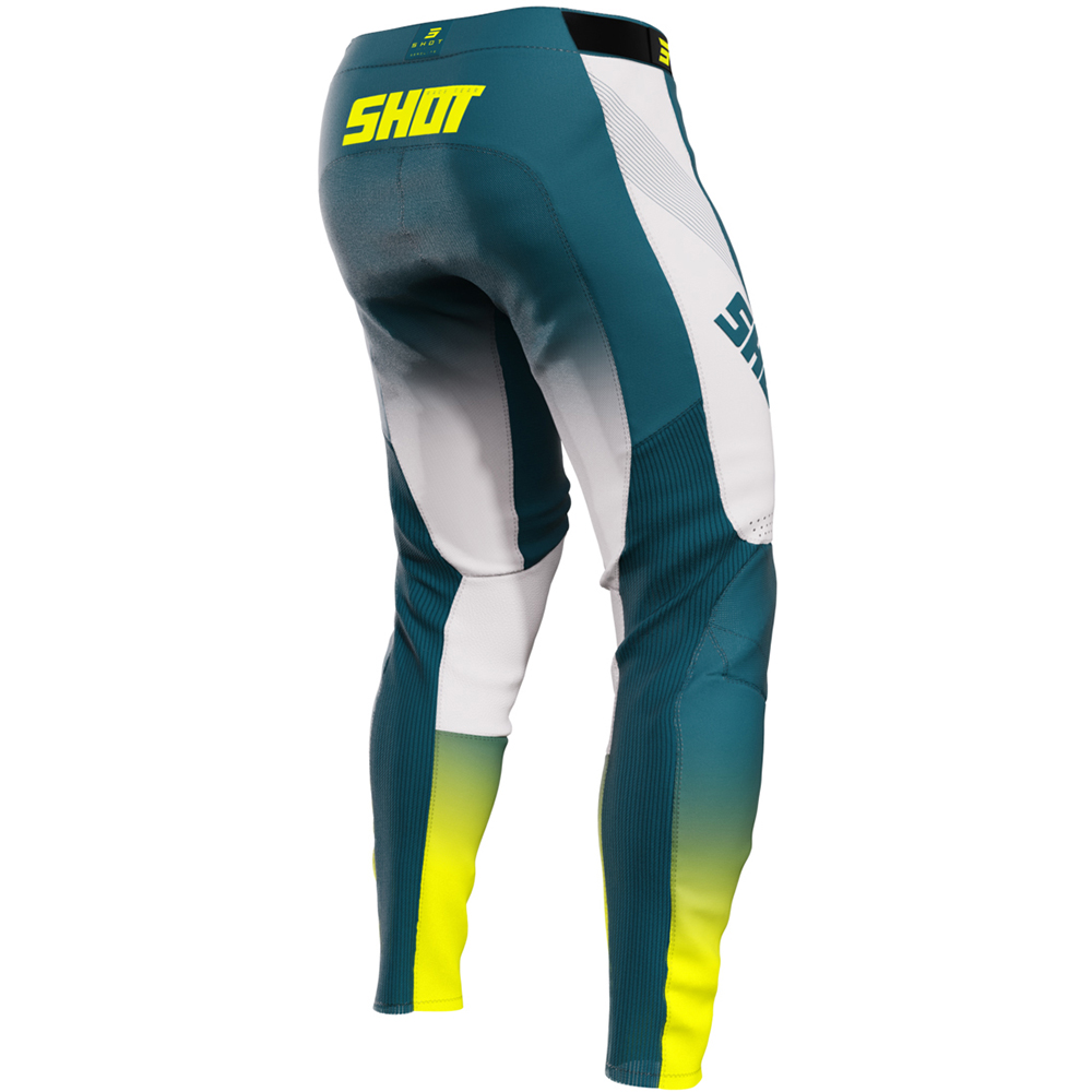Shot - Pantalon Aerolite Honor Bleu / Blanc / Jaune fluo
