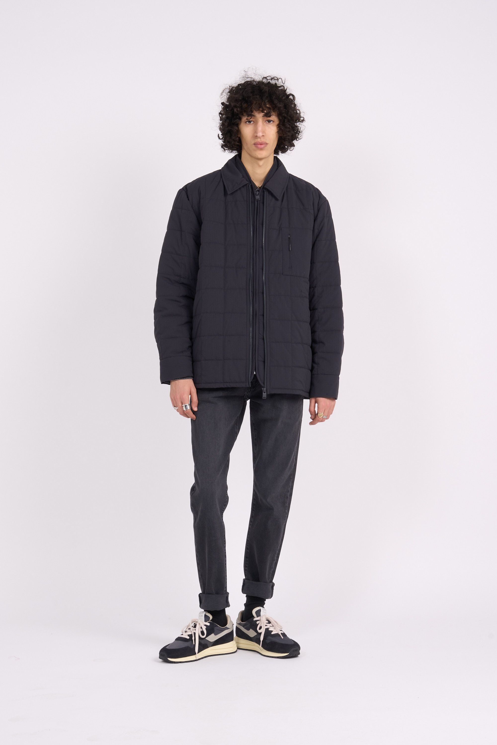 RAINS Veste  GIRON LINER VST Bleu