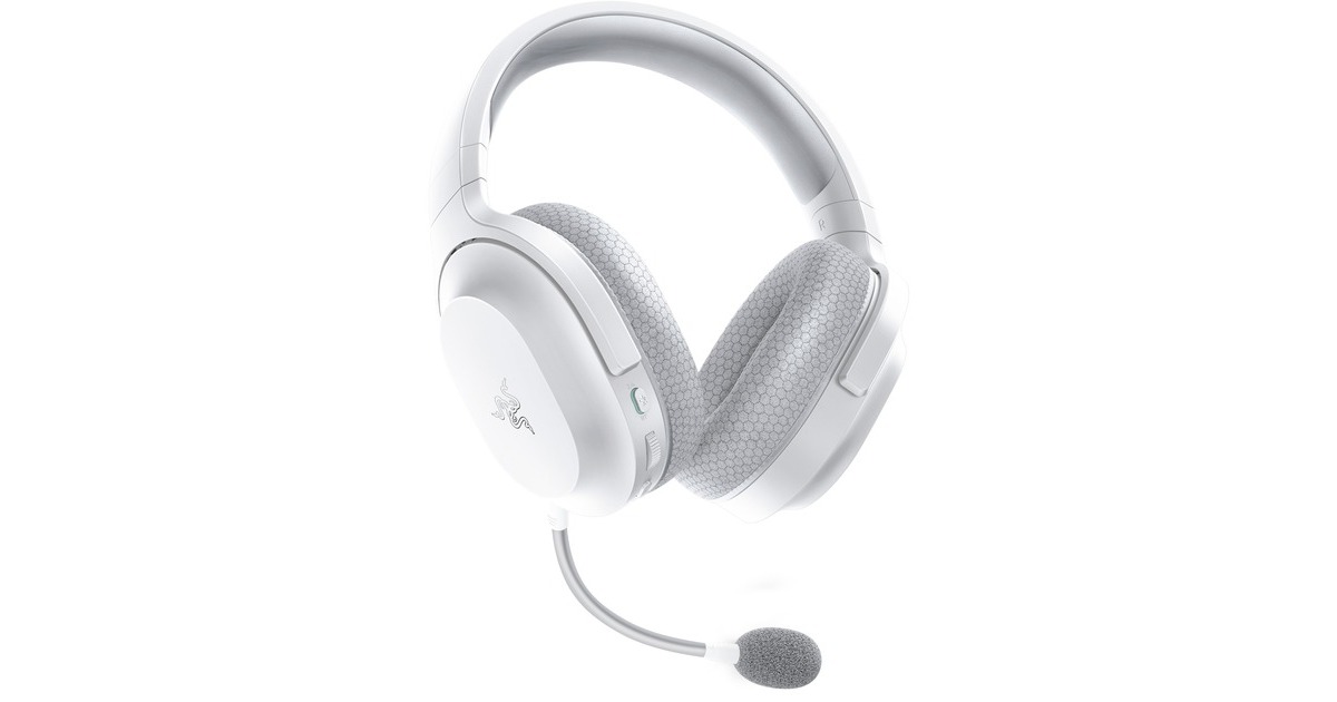 RazerBarracuda X over-ear gaming headset  (Wit, Bluetooth, pc, PlayStation 4, PlayStation 5, Xbox Series X|S, Nintendo Switch)