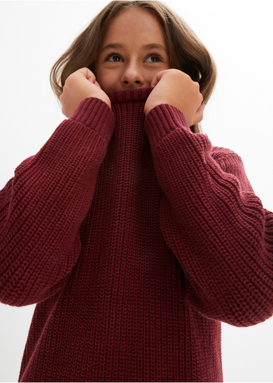 Pull en maille coton enfant