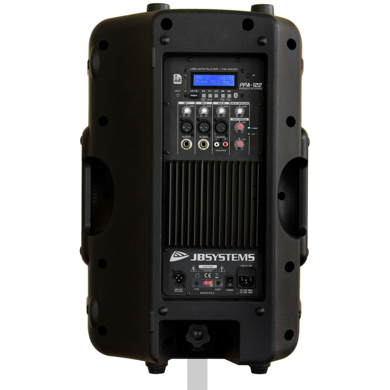 JB systems PPA-122 actieve fullrange luidspreker