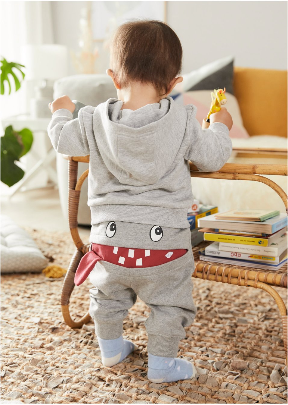 Pantalon sweat bébé en coton