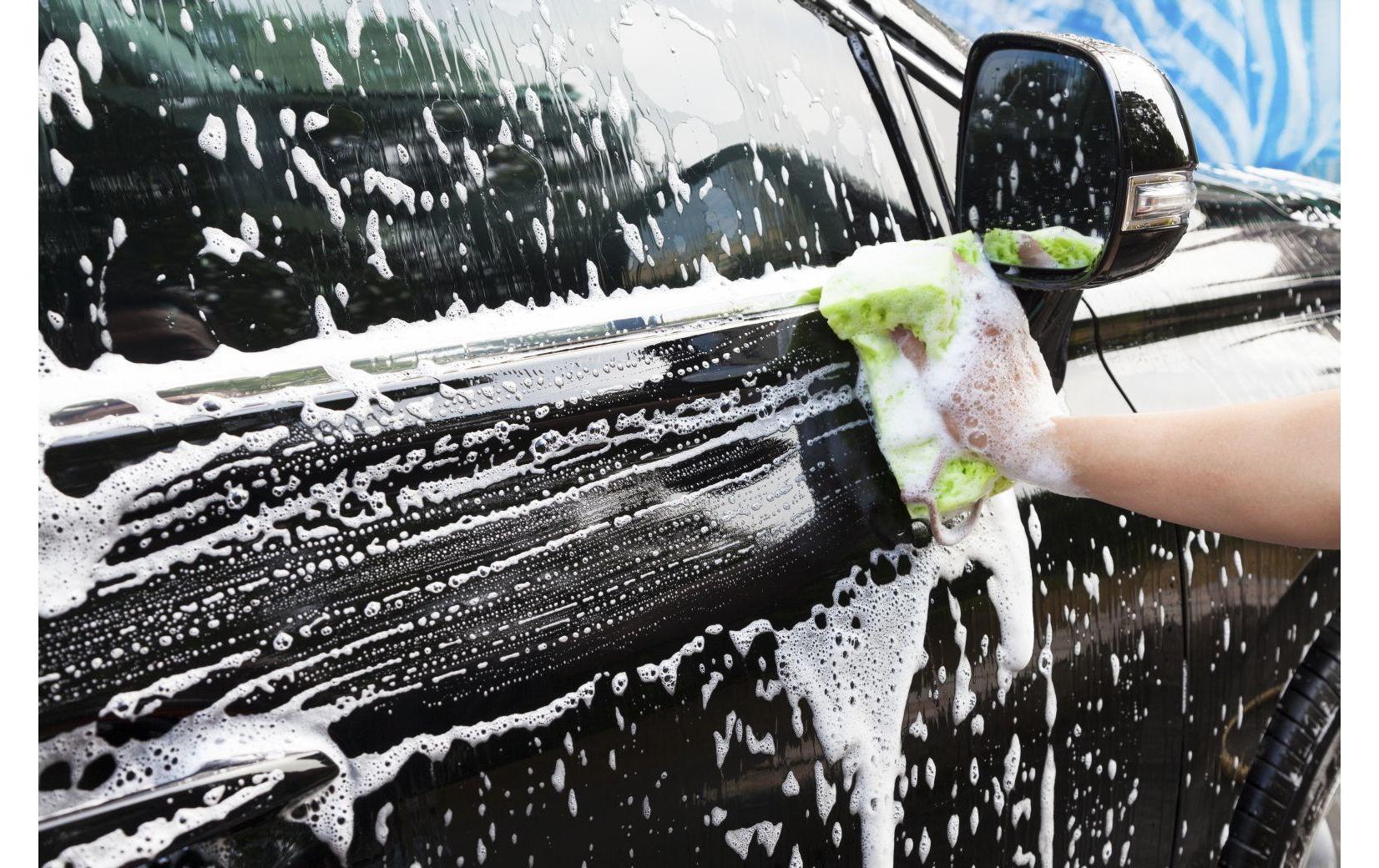Schwamm eckigFür ein sauberes Auto