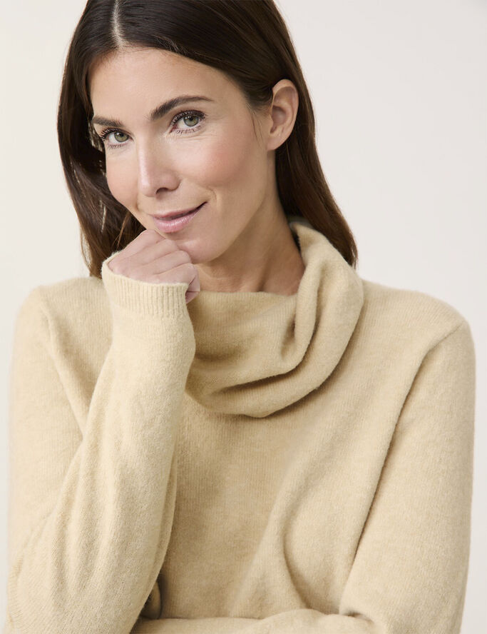 Gerry Weber PULLOVER 1/1 SLEEVE Nature melange