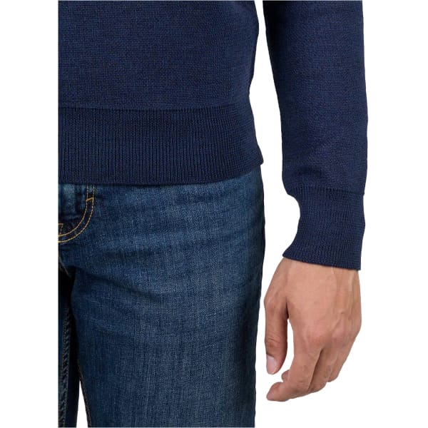 Pull ROSSIGNOL JACQUARD CREW NECK DARK NAVY