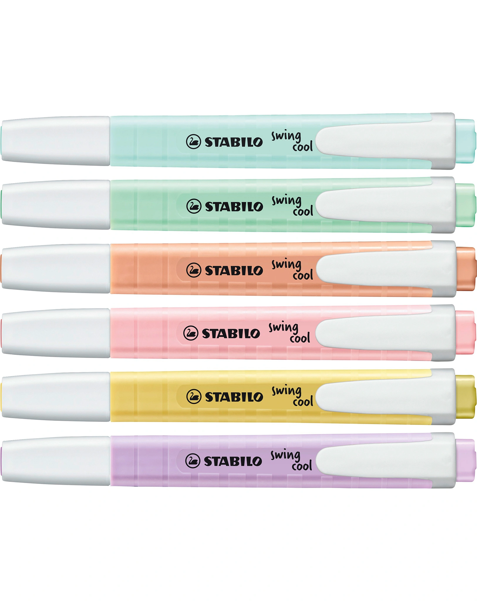 Textmarker STABILO® swing cool Pastel Edition 6er-Pack