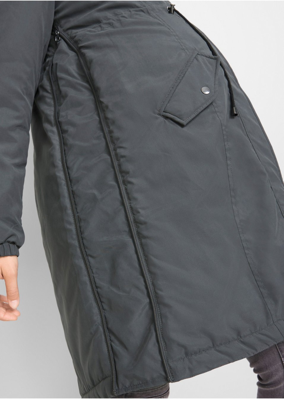 Parka de grossesse/de portage, rembourrée