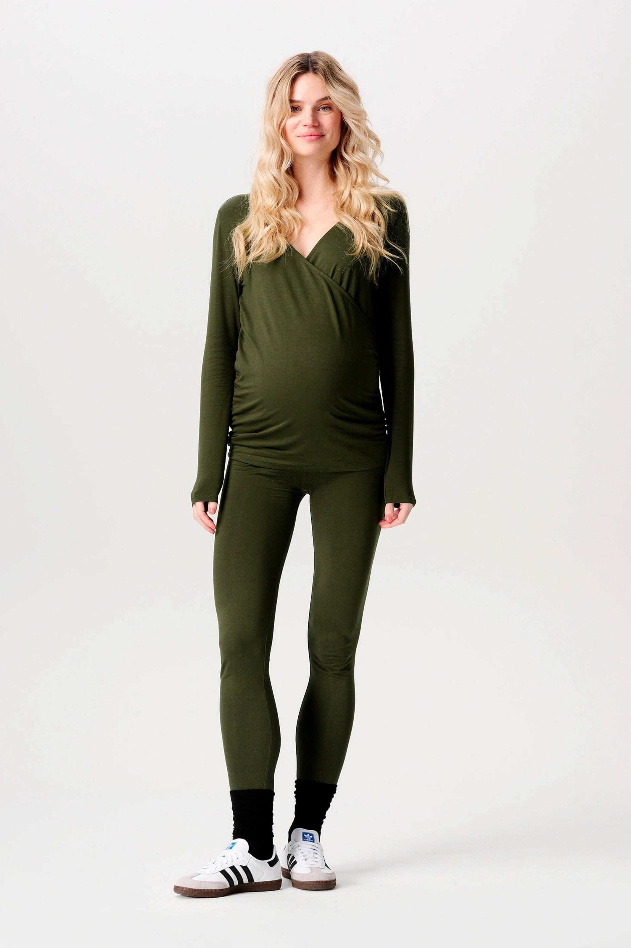 Noppies Maternity Umstandsleggings Paris Forest Night