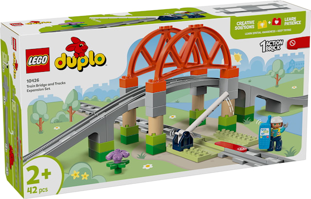 Utvidelsessett med togbro og skinner LEGO® DUPLO® Town (10426)