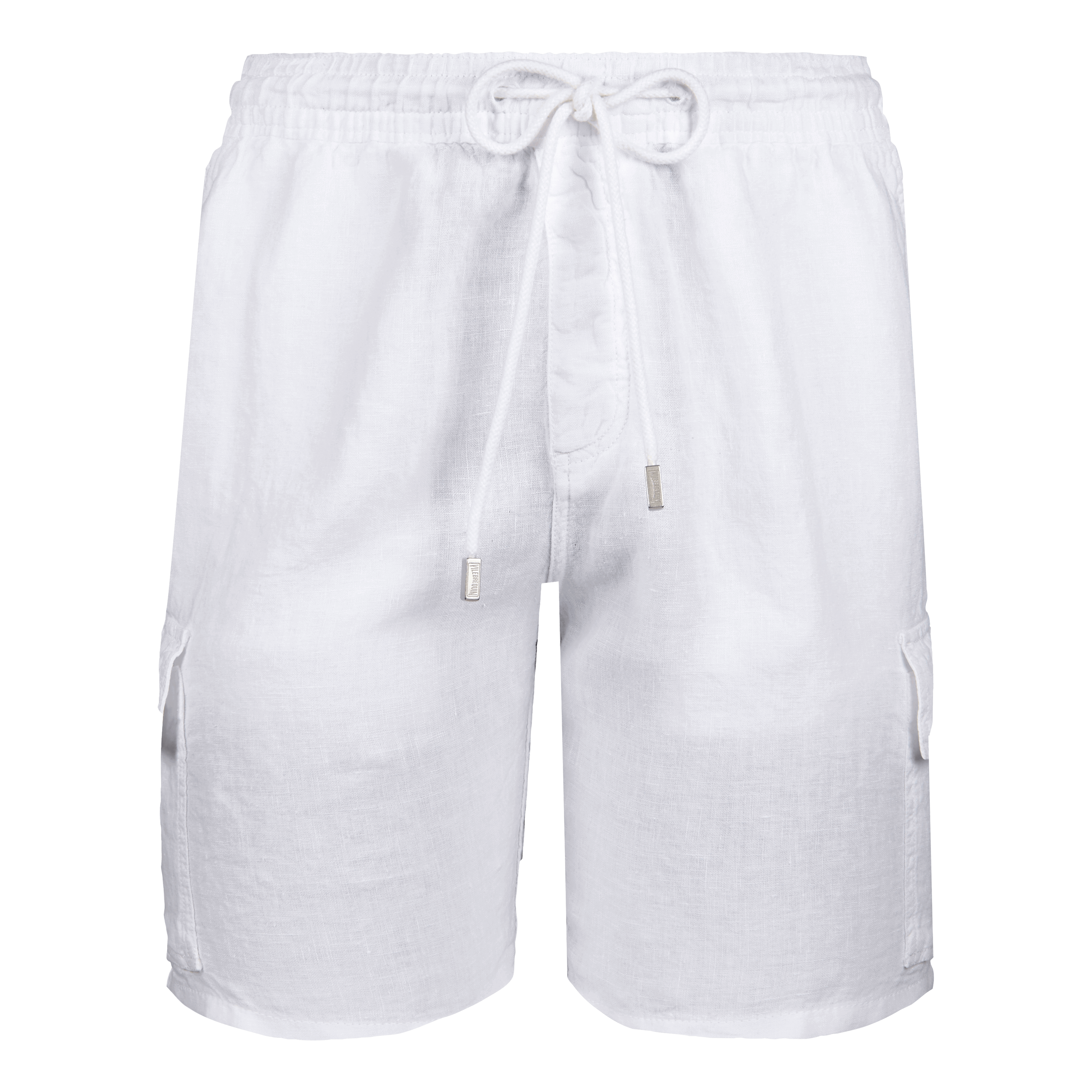 Bermuda en lin homme uni | Site Vilebrequin | BAIU3U01