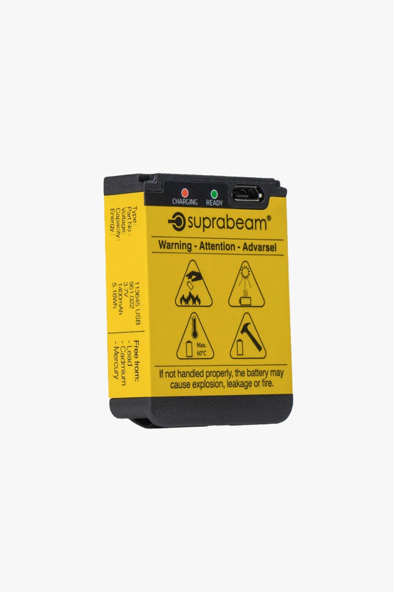 Suprabeam Li-po 1400 mAh USB Akku