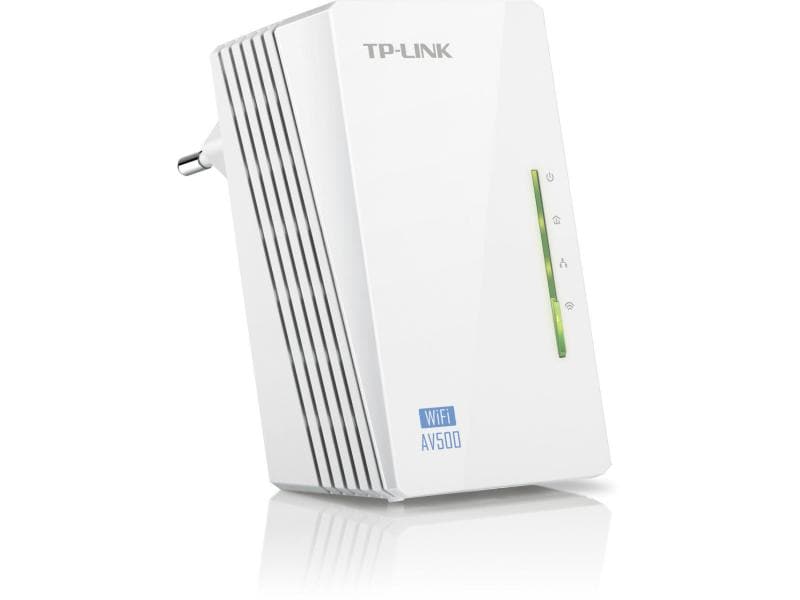 TP-Link Powerline TL-WPA4220 Einzeladapter AV600-Powerline, 2 x LAN