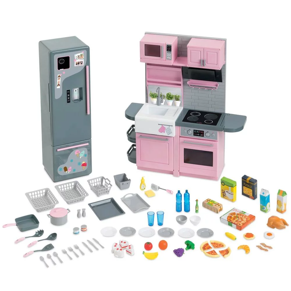 MA COROLLE - COFFRET CUISINE INTERACTIVE - 3 SONS - 70 ACCESSOIRES POUR POUPEE - COROLLE