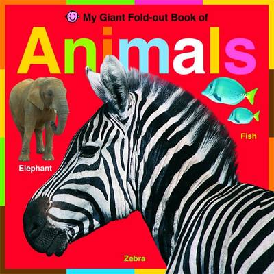 Animals: My Giant Fold out Book - My Giant Fold Out Book (Board book)