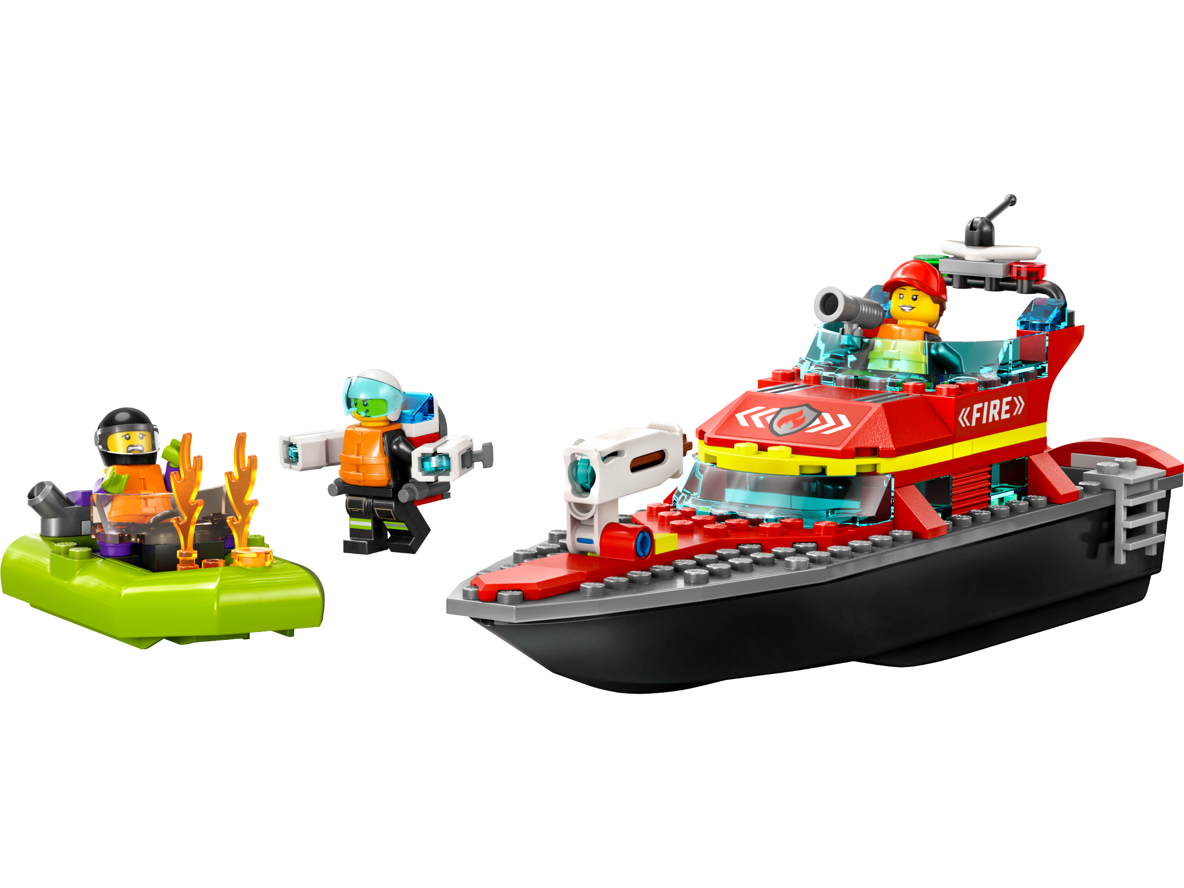 Barco de resgate dos bombeiros 60373