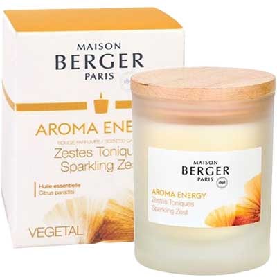 Bougie parfumée - Aroma Energy - Hespéridé - 180 g