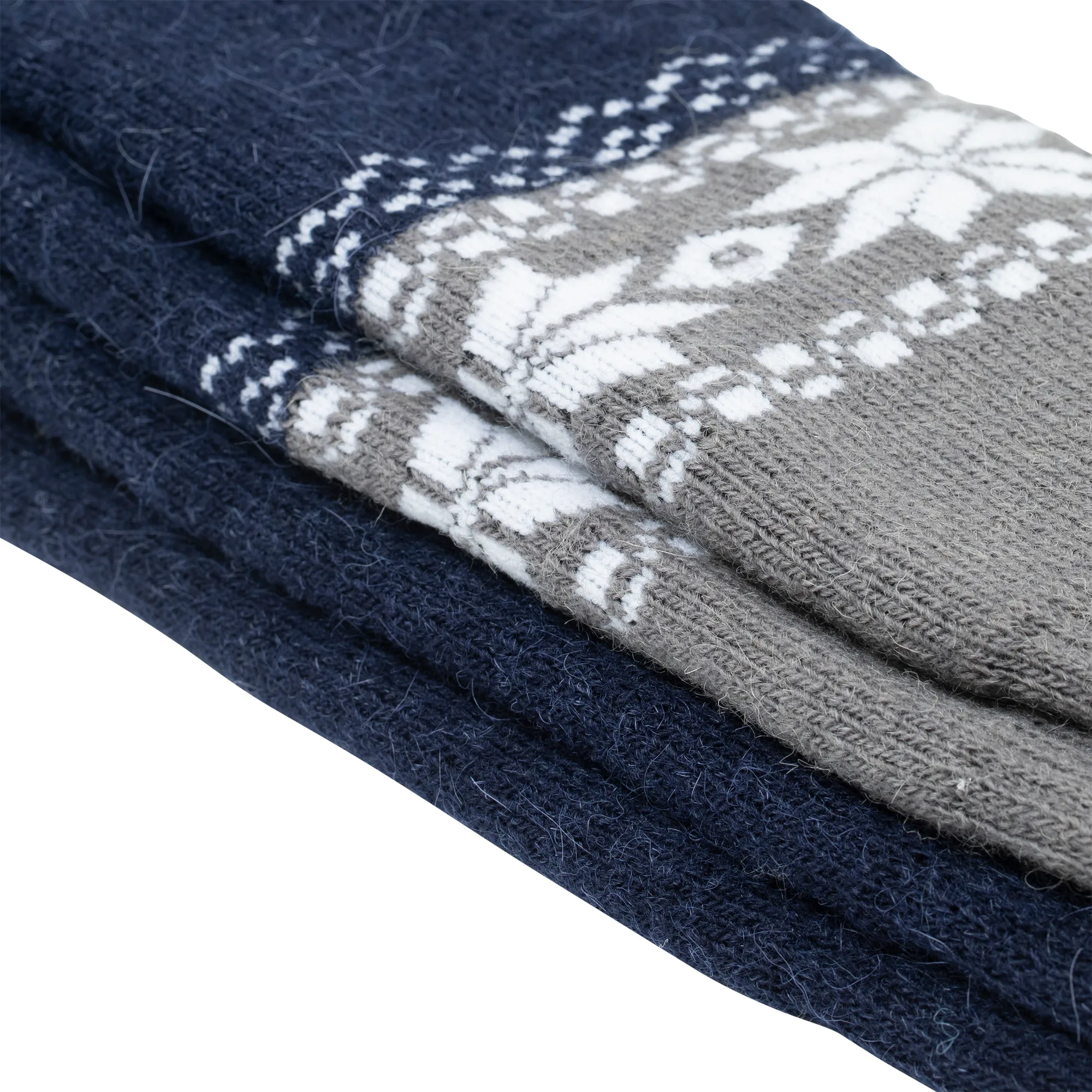 Gridarmor Alpacka Wool Heritage Socks 2p Adult Navy Blazer