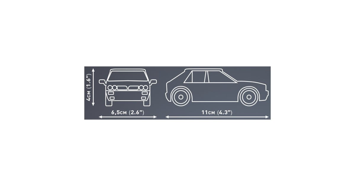 COBILancia Delta HF Integrale EVO 1991 Constructiespeelgoed  (Schaal 1:35)