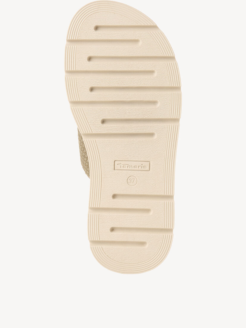 Leren Slipper - groen