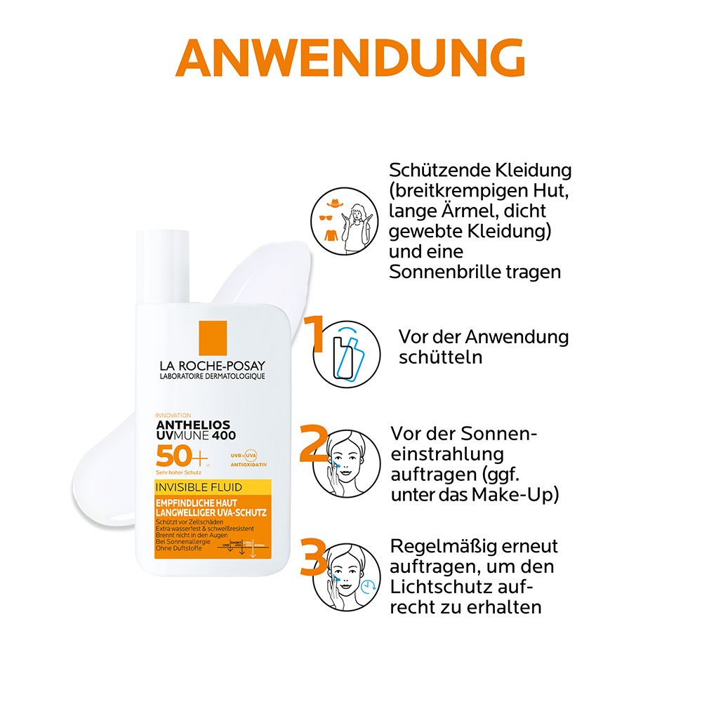 La Roche Posay Anthelios Invisible Fluid LSF 50+